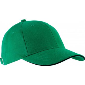 Kup Orlando 6 paneles sapka, Kelly Green/Black, U