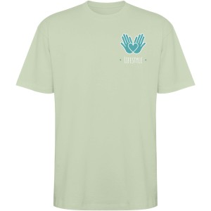 Roly Bull rvidujj uniszex oversized pl, zld (T-shirt, pl, 90-100% pamut)