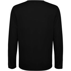 Roly Estoril hosszujj unisex pl, fekete (T-shirt, pl, kevertszlas, mszlas)